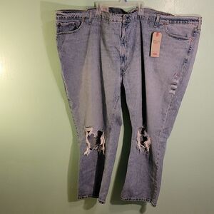 NWT Mens levis XXXXL distressed 541 jeans